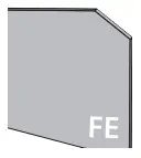 inELS RFSAI 62B SL Dual Band Wireless Switching Component Input Button - Indication 5