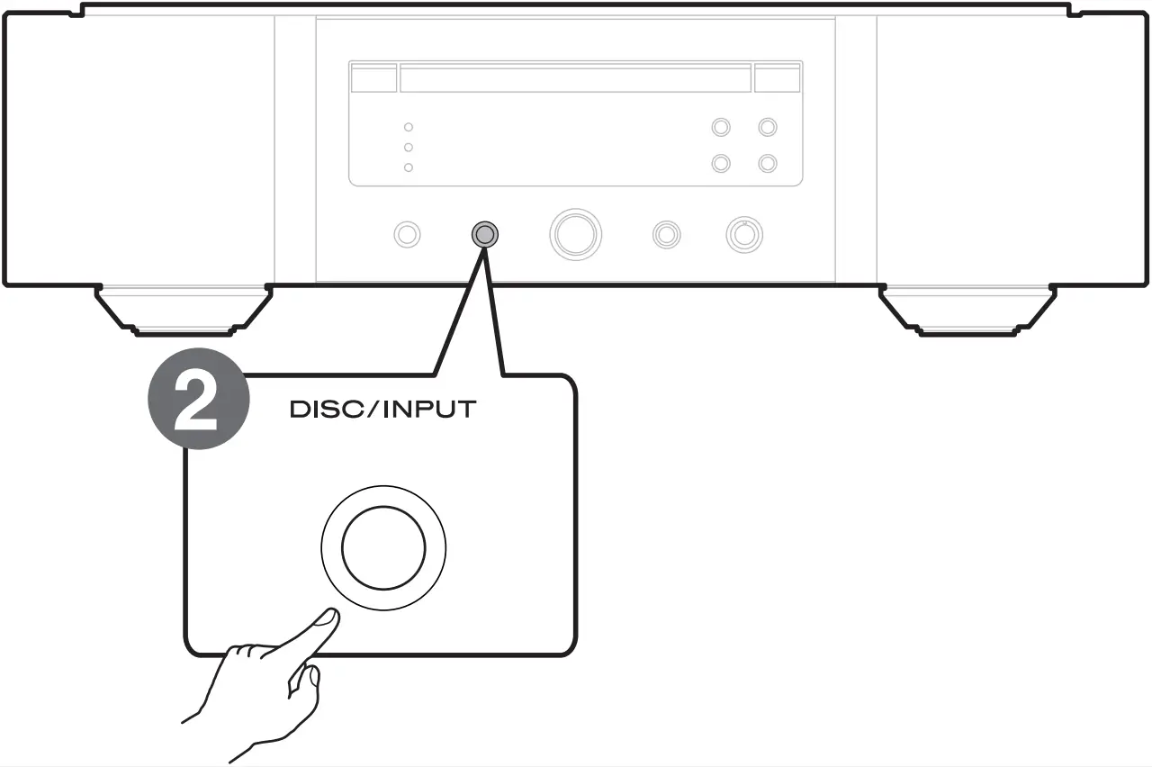marantz SA-10 Super Audio CD Player 5 Begin music playback D