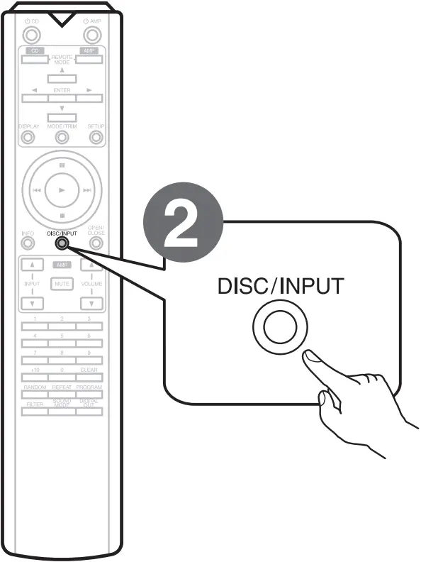 marantz SA-10 Super Audio CD Player 5 Begin music playback E