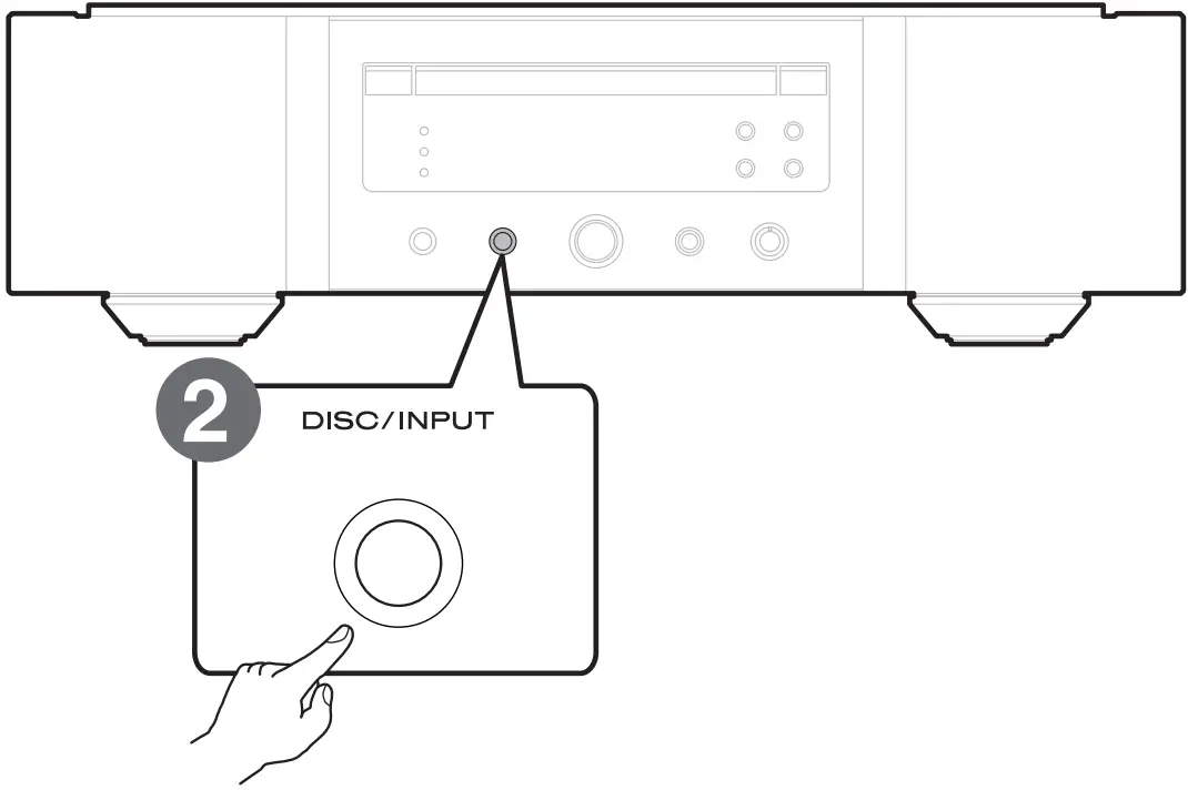 marantz SA-10 Super Audio CD Player 5 Begin music playback G