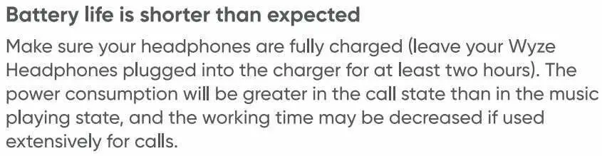 Wyze Labs WNCH1 Bluetooth Wyze Headphones User Manual - FAQs