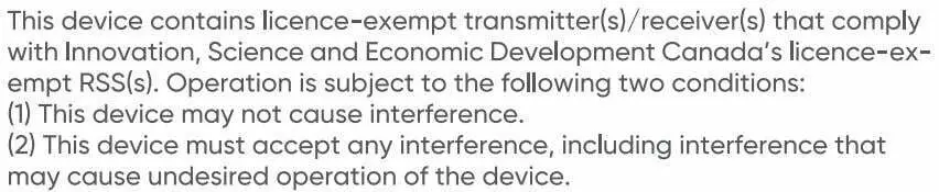 Wyze Labs WNCH1 Bluetooth Wyze Headphones User Manual - IC Warning