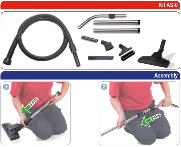 Numatic Henry Vacuum Cleaner Assembly