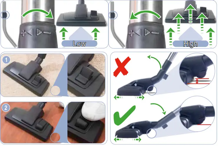 Numatic Henry Vacuum Cleaner high