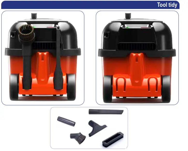 Numatic Henry Vacuum Cleaner tool tidy