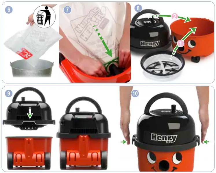 Numatic Henry Vacuum Cleaner6-+10
