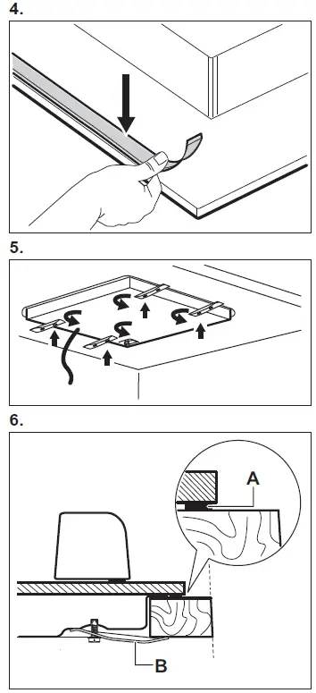 Electrolux EGG7537K Gas on Glass Hob-fig6