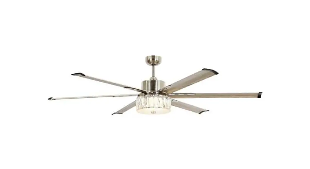 Parrot Uncle F8232110v 65 Inch Indoor Brushed Nickel Integrated Led Lighted Crystal Ceiling Fan User Guide Parrot Uncle F8232110v 65 Inch Indoor Brushed Nickel Integrated Led Lighted Crystal Ceiling Fan User Guide