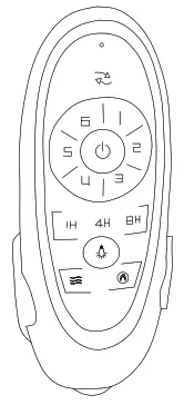 Parrot Uncle F8232110V 65 Inch Indoor Brushed Nickel Integrated LED Lighted Crystal Ceiling Fan - fig21