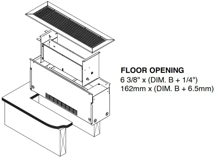 STELPRO FI Series Floor Insert Heater - INSTALLATION