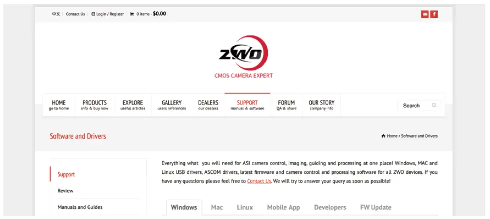 ZWO 533MC-PRO Cooled Camera FIG 1