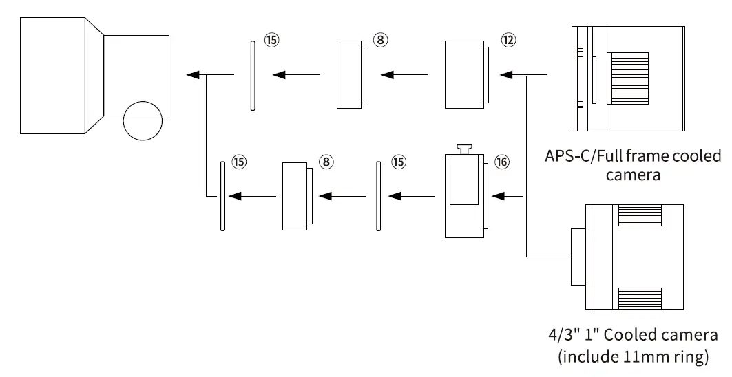 ZWO 533MC-PRO Cooled Camera FIG 12