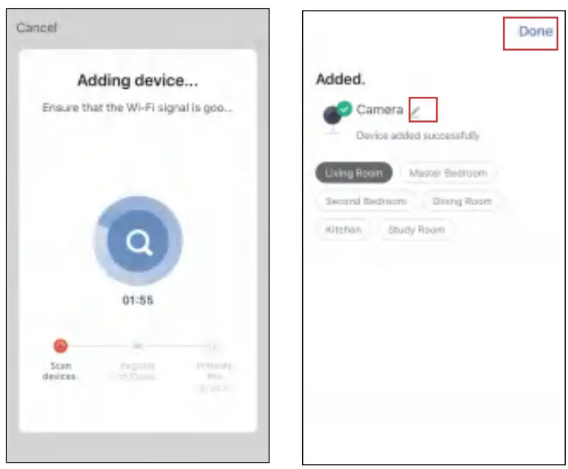 MEARI Speed 21S Indoor Pan and Tilt Camer - Fig 16