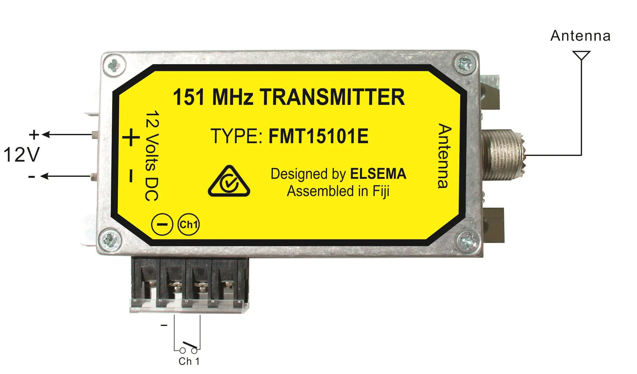 ELSEMA-FMT15101E-8-Channel-151MHz-Transmitter-10