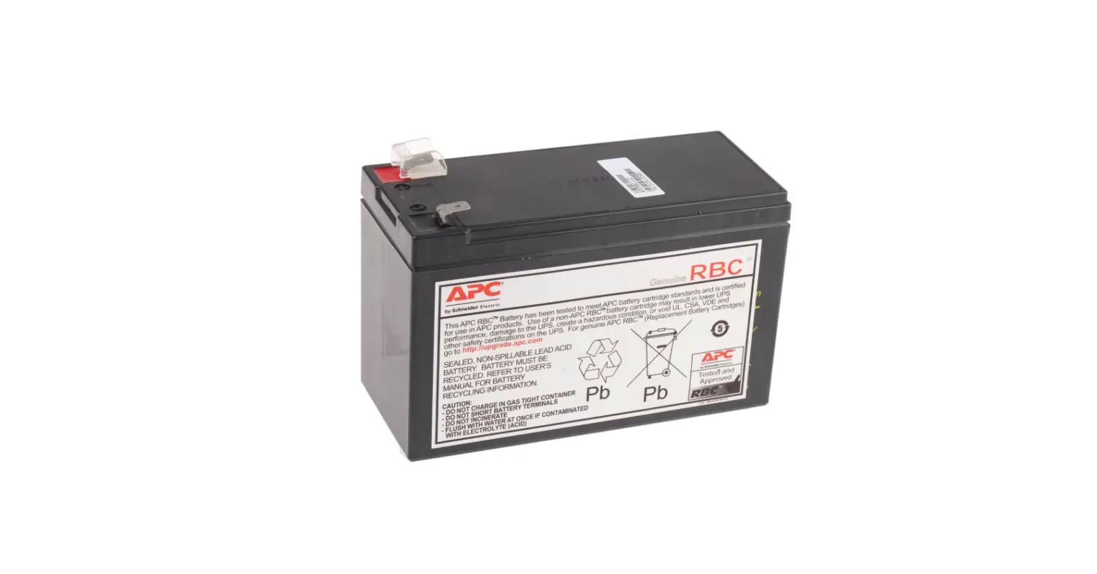 Schneider Apcrbc110 Battery Cartridge Replacement Installation Guide