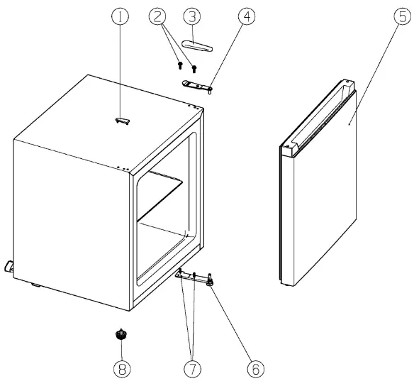 Everglades EVFR0201 Freezer - Brief introduction1