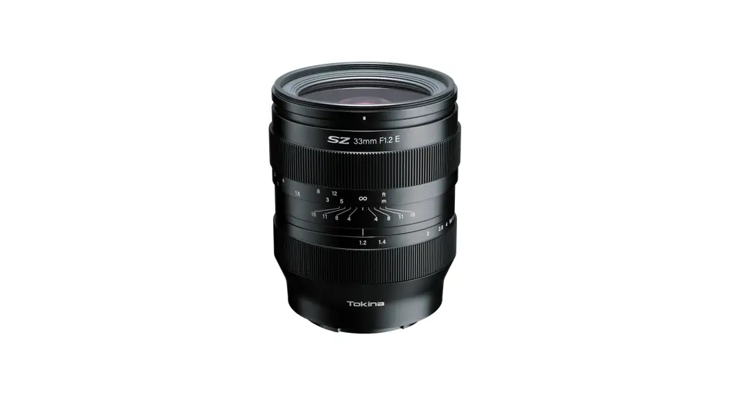 Tokina Sz 33mm F1.2 E Optical Lens User Guide