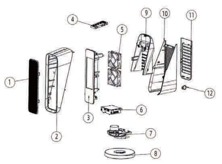 Dr Prepare DCH02WF 16-Inch Space Heater - 1