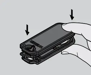 Press the two halves