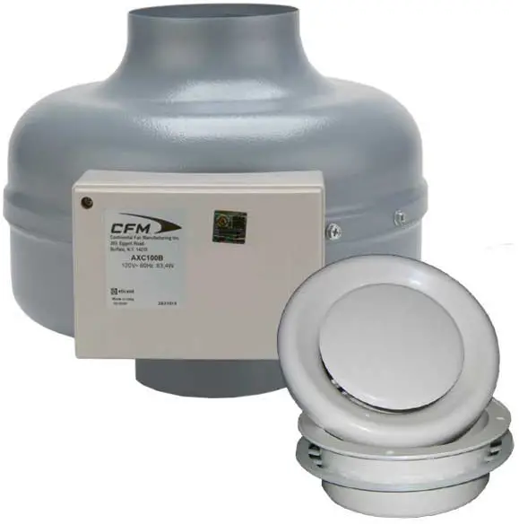 CFM CONTINENTAL FAN AXC Bathroom Ventilation Kit