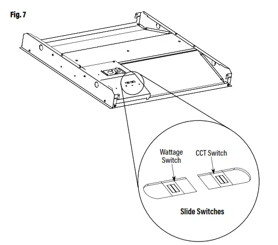 PQL 550948WEM LED Center Basket Fixtures - fig2