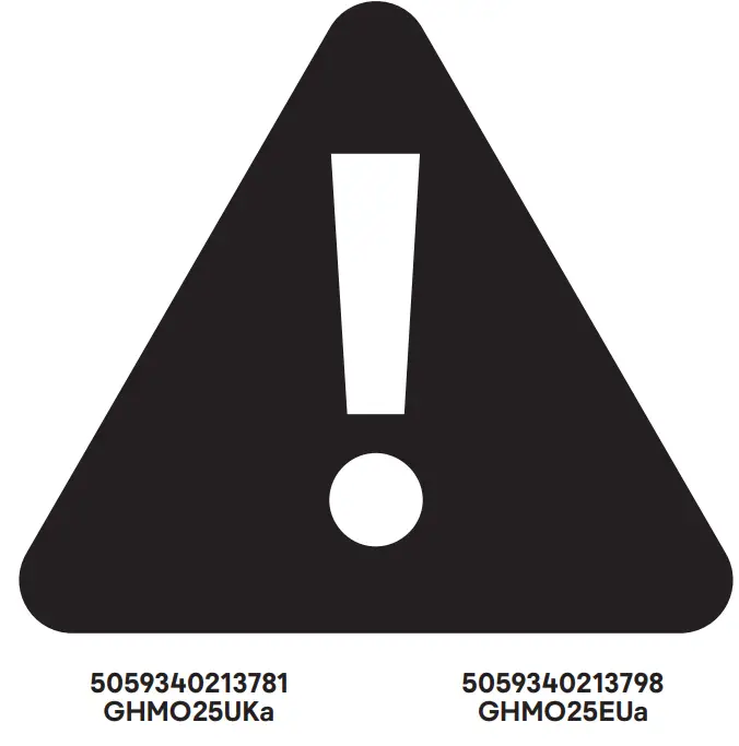 GoodHome GHMO25U Series Built in Microwave - icon 1