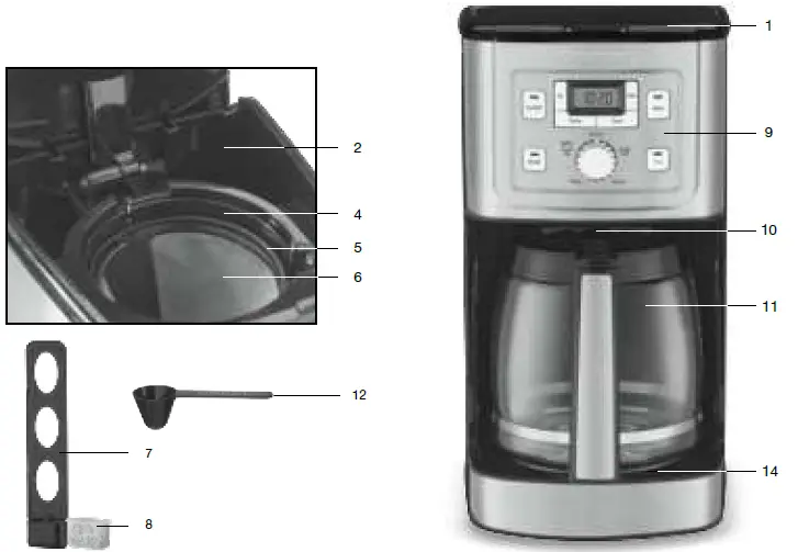 Cuisinart CBC-7200PC Brew Central 14 Cup Programmable Coffee Maker-1