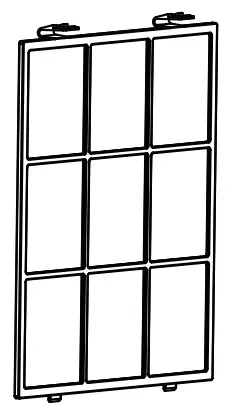Elechomes Air Purifier A3B - filter