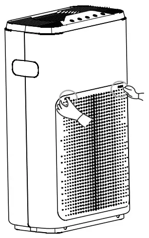 Elechomes Air Purifier A3B - installation