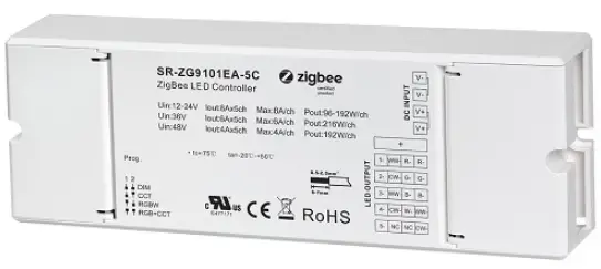 Radium LMZA4000 Dimmer ZB 5CH 480W 12-24V IP20