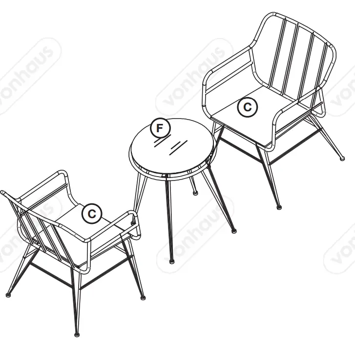 VonHaus-2500508-2-Seater-Black-Rattan-Garden-Dining-Set-FIG-10