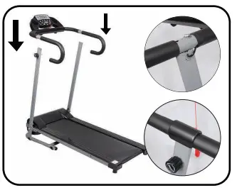 advwin Magnetic Treadmill T09B - stop 6