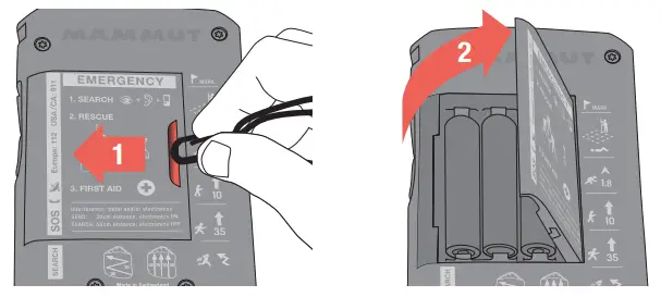 MAMMUT Barryvox S Avalanche Transceiver - Fig 1