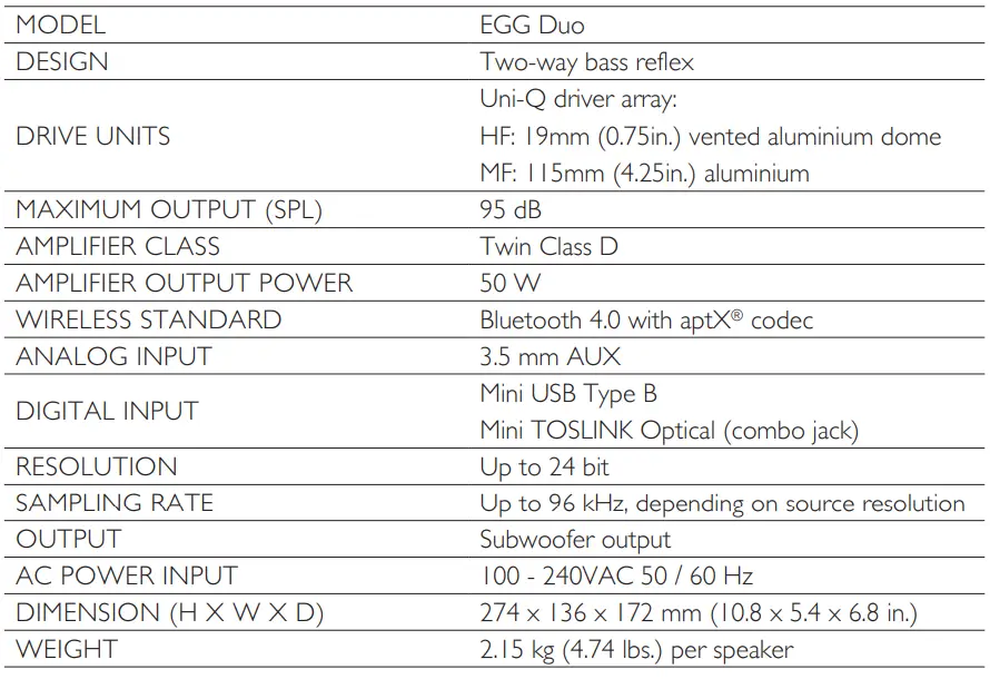 KEF EGG Versatile Desktop Speaker System - Frosted Blue-11
