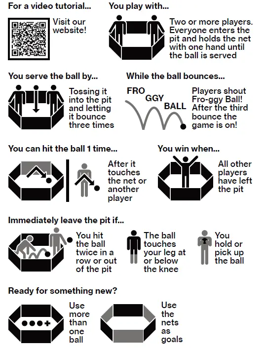 FROGGY BALL 0490 Gaga Ball 3