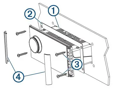 FUSION Apollo RA770 - Mounting the Stereo