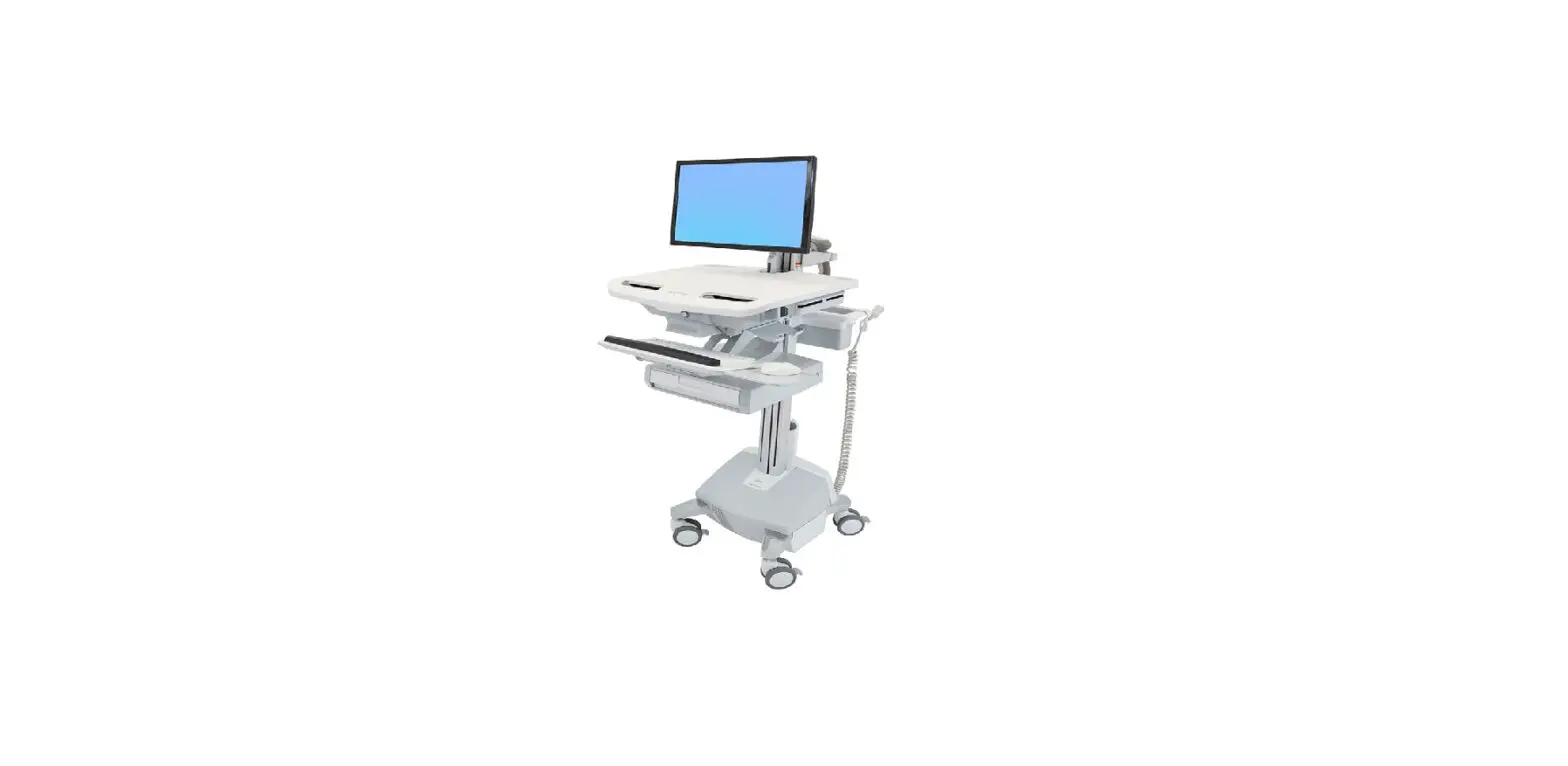 Ergotron Styleview Electric Lift Cart With Lcd Pivot User Guide