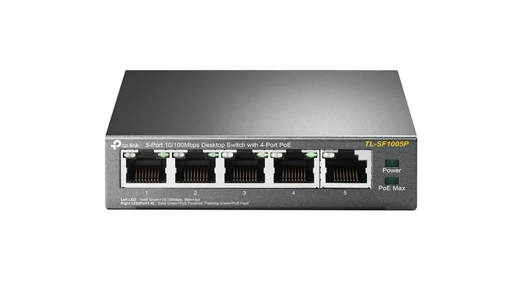 Tp-link Unmanaged Desktop Poe+switch Installation Guide