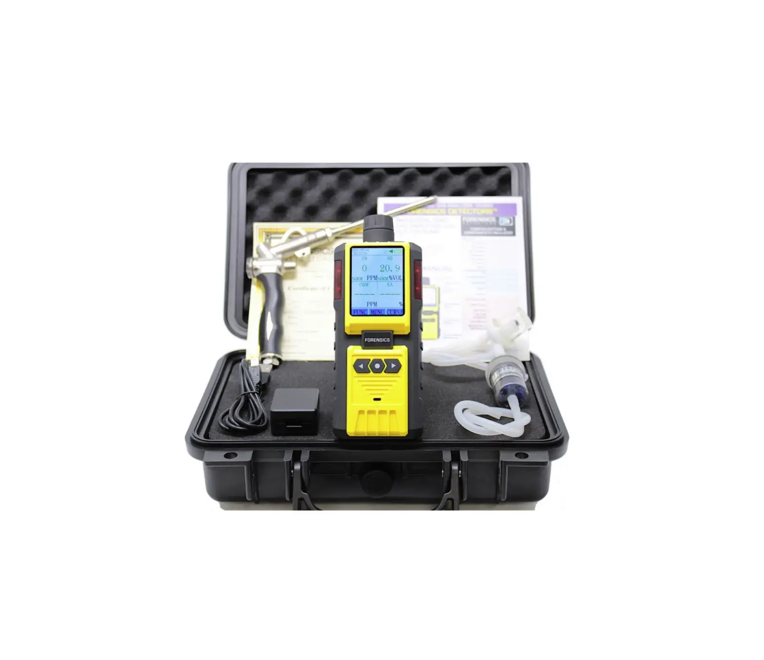 Forensics Fd-600 Professional Combustion Analyzer Owner's Manual Forensics Fd-600 Professional Combustion Analyzer Owner's Manual