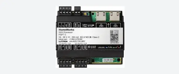 Homeworks Hqp7-rf-2 Wireless Processor Instruction Manual