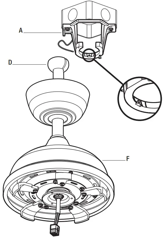 HAMPTON BAY YG991 MBK Seaport Ii 52 Inch Ceiling Fan - Figure 10