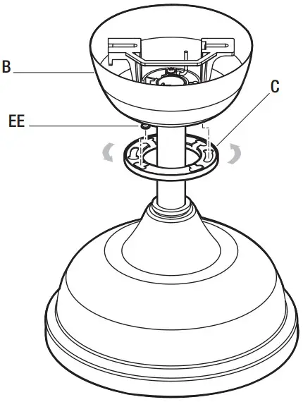 HAMPTON BAY YG991 MBK Seaport Ii 52 Inch Ceiling Fan - Figure 15