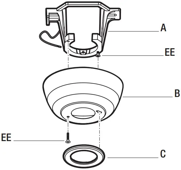 HAMPTON BAY YG991 MBK Seaport Ii 52 Inch Ceiling Fan - Figure 6