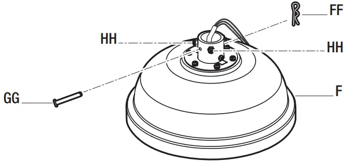 HAMPTON BAY YG991 MBK Seaport Ii 52 Inch Ceiling Fan - Figure 7