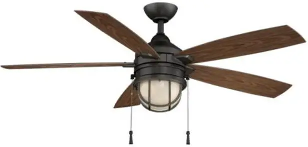 HAMPTON BAY YG991 MBK Seaport Ii 52 Inch Ceiling Fan