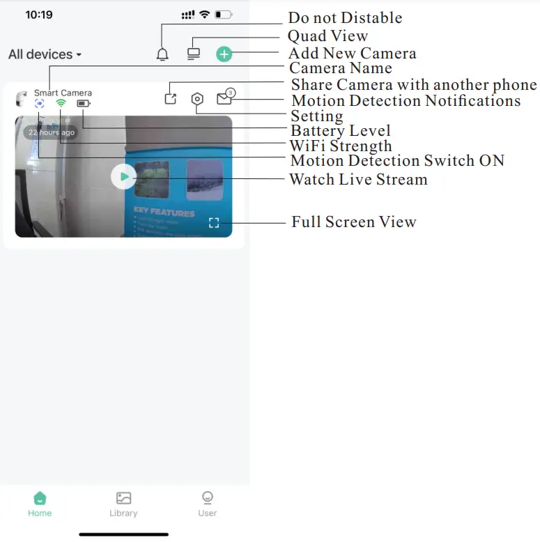 HOSAFE COM CQ1S Wireless Solar Security Camera - Fig 8
