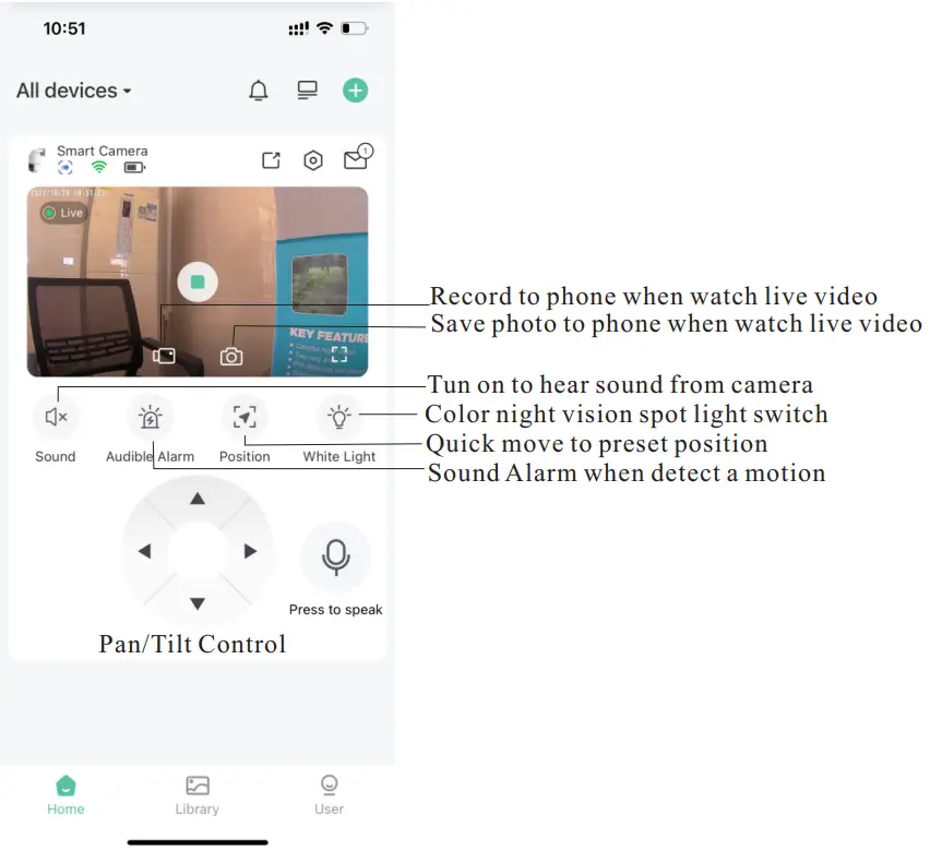 HOSAFE COM CQ1S Wireless Solar Security Camera - Fig 9