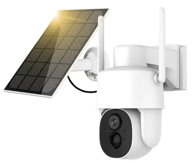 HOSAFE COM CQ1S Wireless Solar Security Camera