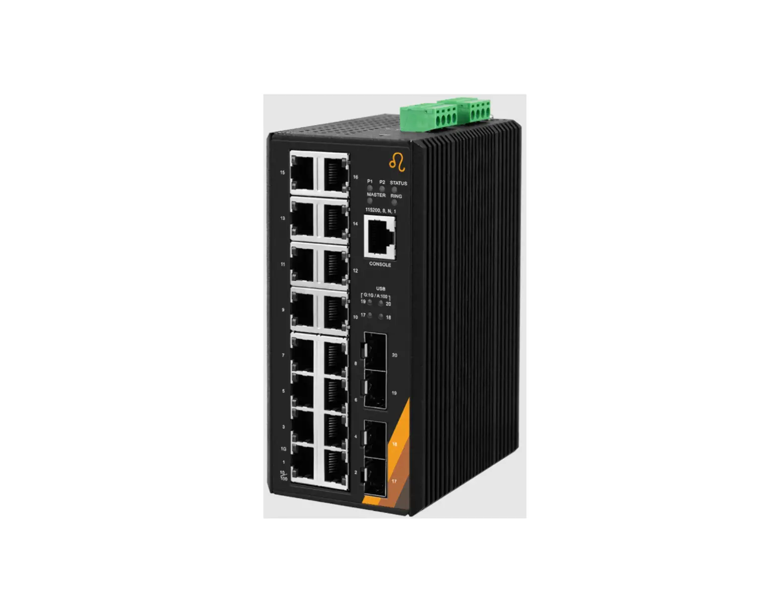 Leonton Eg5-2004-sfp Series 20-port Industrial Gigabit Managed Ethernet Switch User Manual