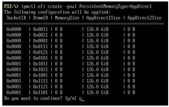 intel Optane Persistent Memory and SAP HANA Platform Configuration on VMware ESXi-21